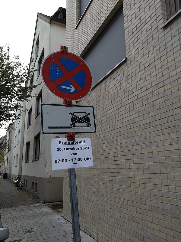 Parken erlaubt in Münster Ausnahmegenehmigung